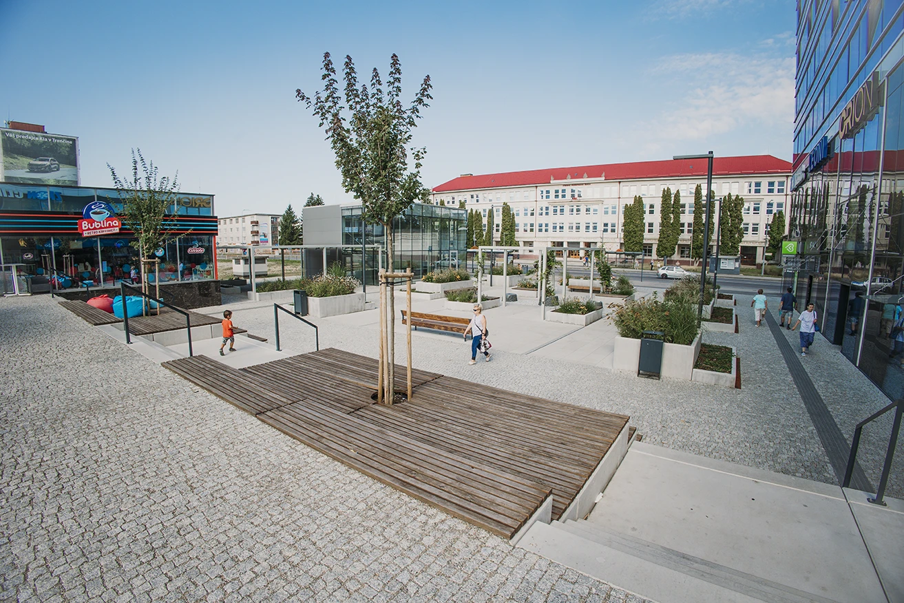 Revitalizace náměstí Matice Slovenské Dubnica nad Váhom